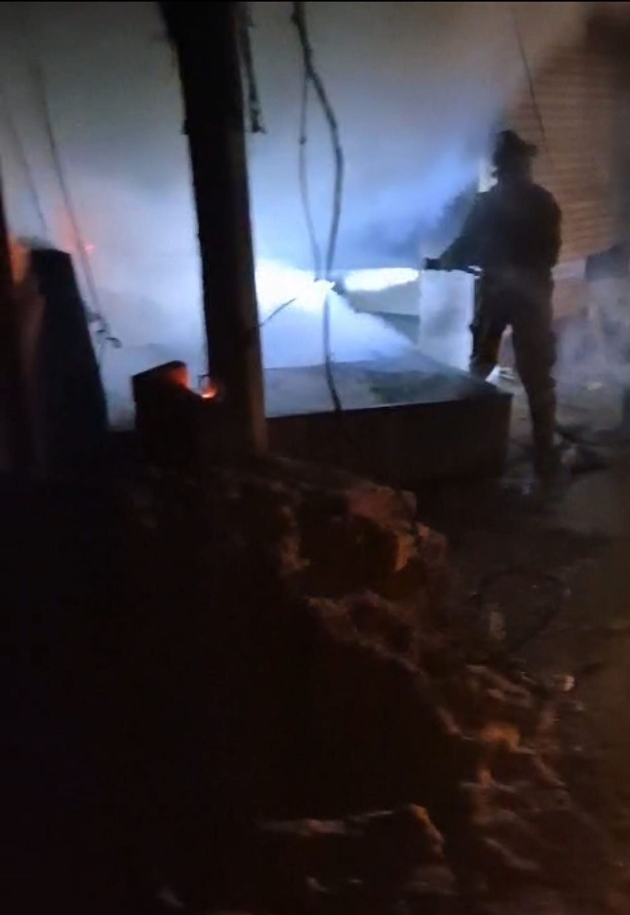 Fire broke out in a furniture shop due to short circuit