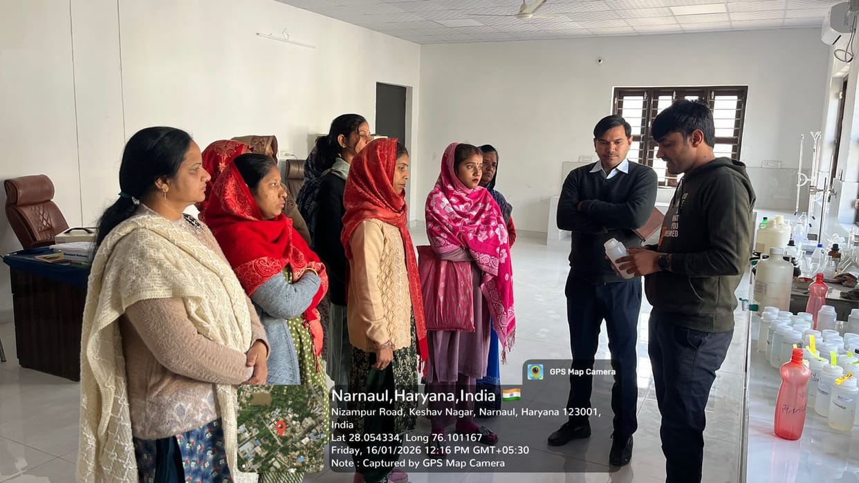 Women will go door-to-door to collect water samples.