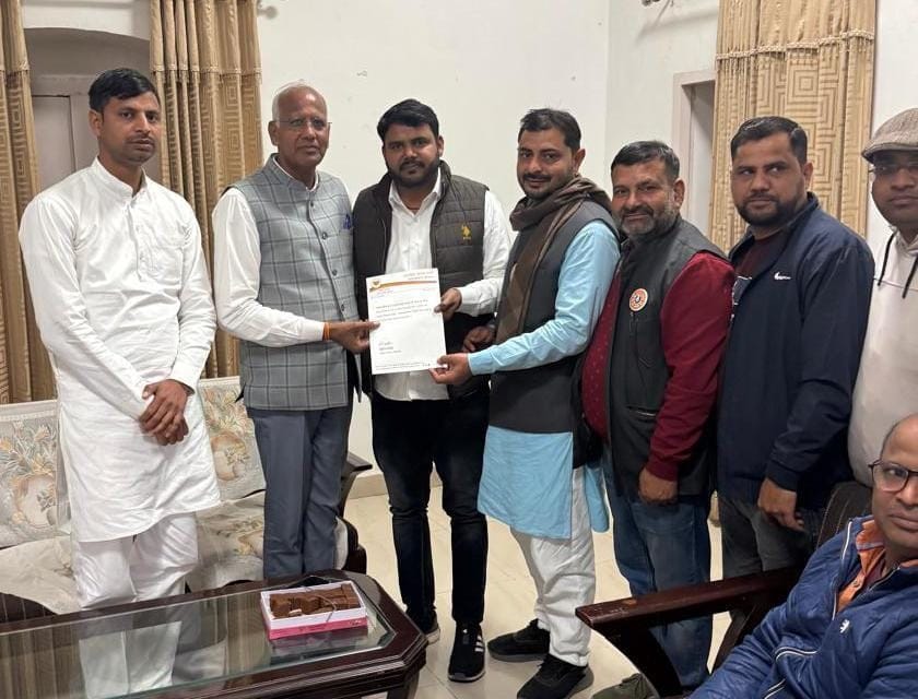 Roshanlal has been appointed as the BJP's Mandal Vice President.