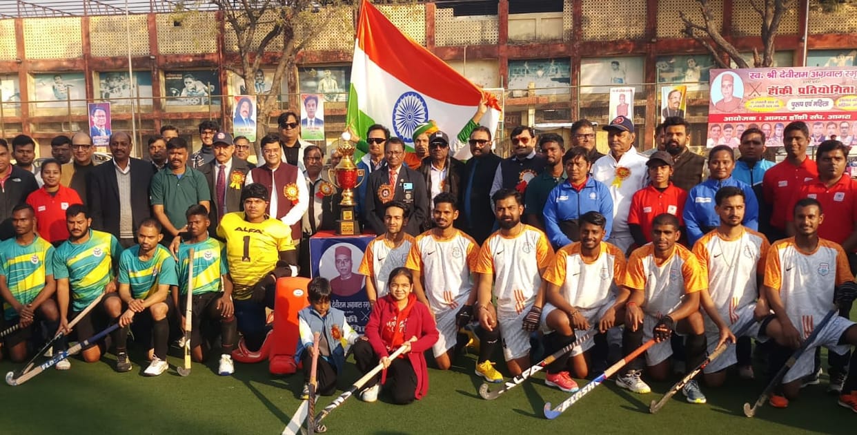 Agra team lost on home ground in hockey tournament