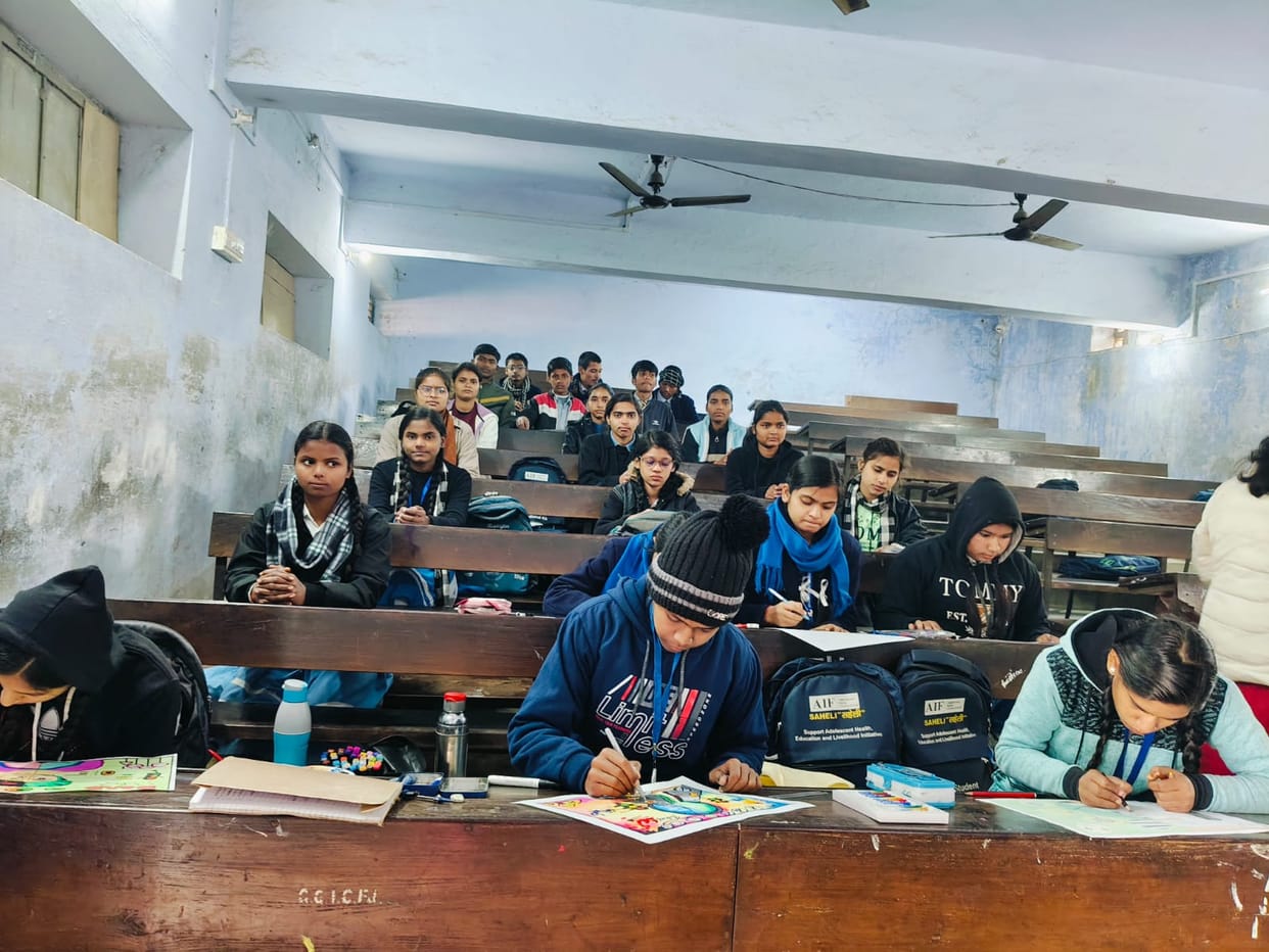 Aparajita stood first and Aditya stood second in the speech competition