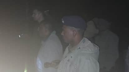 bihar patna maner me Encounter between the criminal who shot a gold merchant and the police, criminal injured