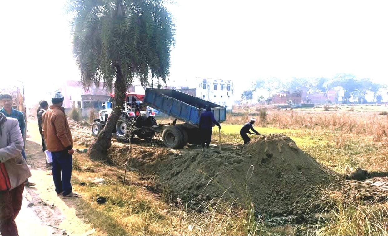 A bridge is being constructed in Sikrikol at a cost of 45.02 lakh.