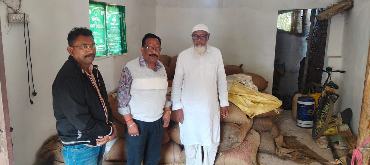 65 bags of paddy seized in Dhamtari