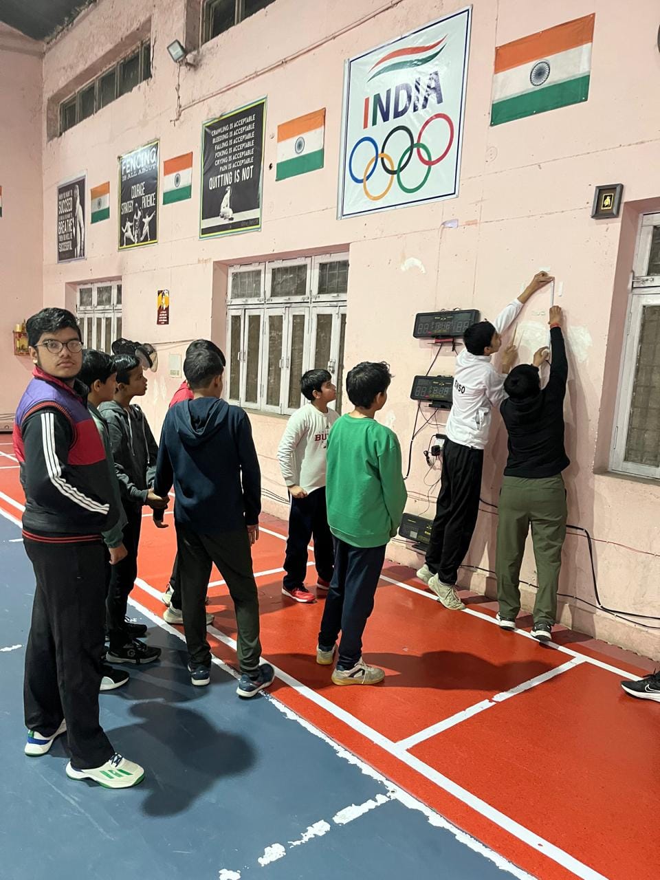 8 players selected in Fencing Sports Academy