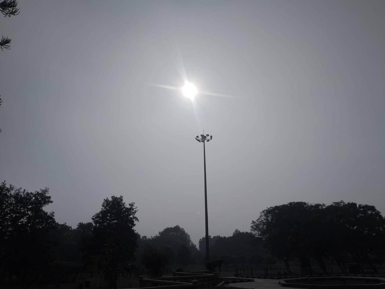 The cold continues, the sun shines brightly during the day but people shiver.