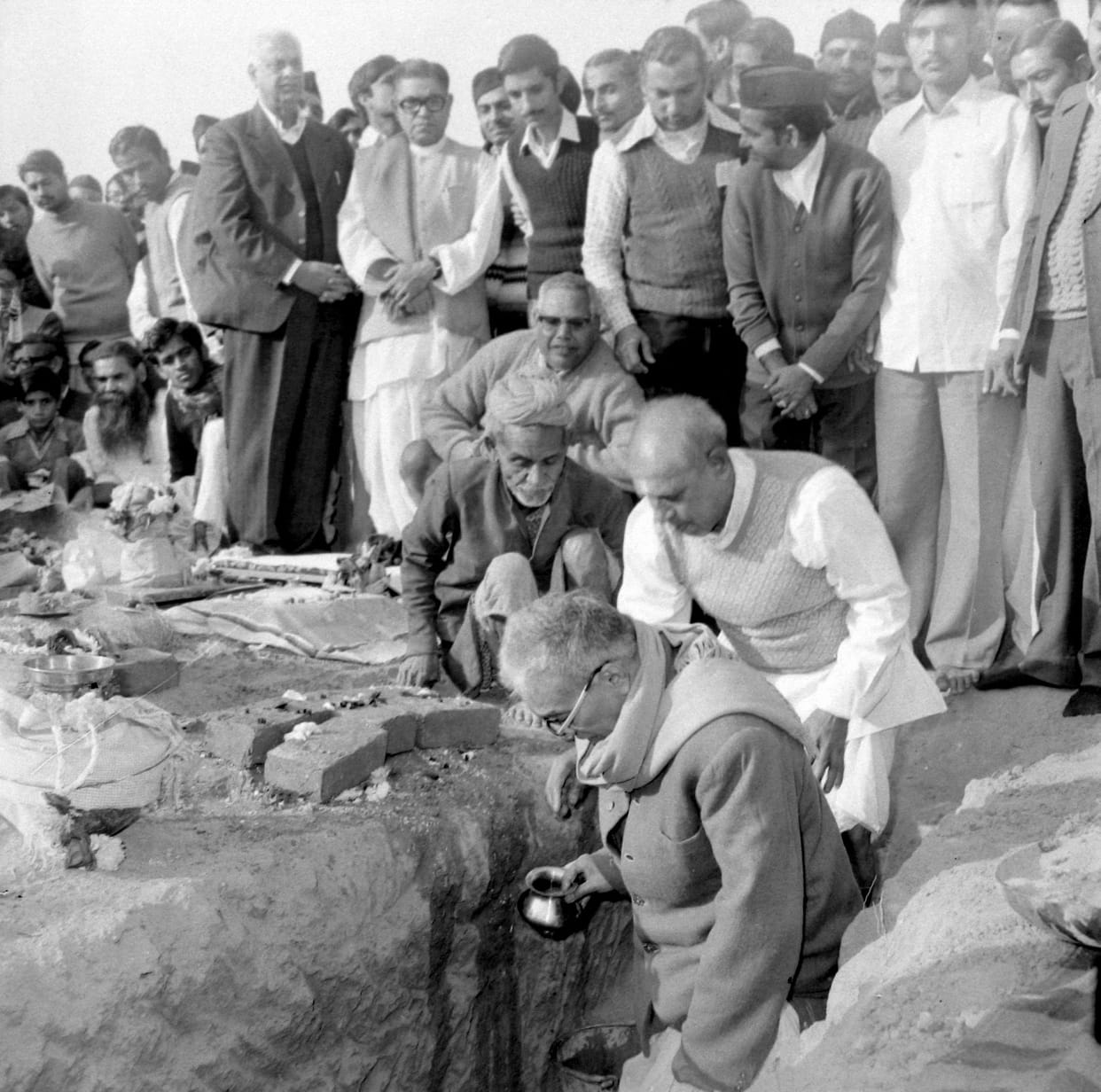 49 years ago, the RSS chief laid the foundation stone of Madhav Bhavan.