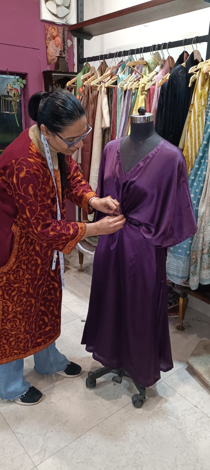 Vandana learned fashion designing and trained 500 children in 20 years.