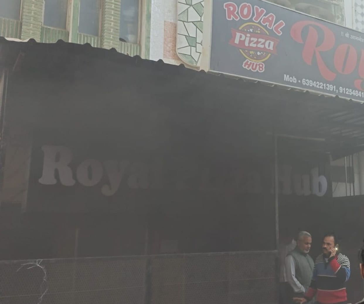 Fire broke out in restaurant due to short circuit