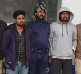 Three accused arrested while planning robbery