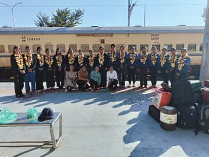 Barmer News: MBC Barmer's Rangers give a stellar performance at the National Rover-Ranger Jamboree.