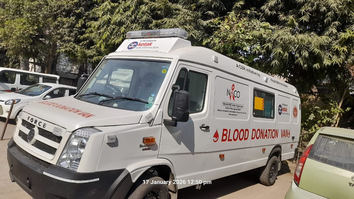 Civil Hospital gets blood donation van