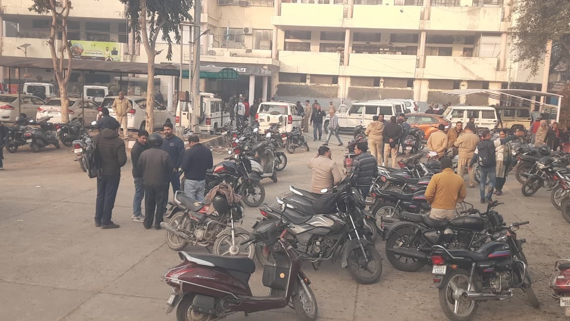 Employees fled, leaving files behind at the district secretariat