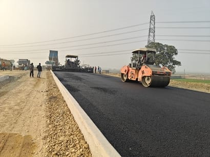 Construction of the Jungle Kaudia-Jagdishpur Ring Road gains momentum, expected to be completed by October