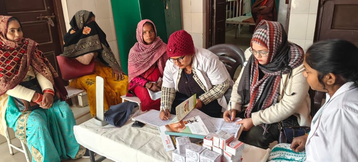 35 pregnant women were examined during the maternity campaign.