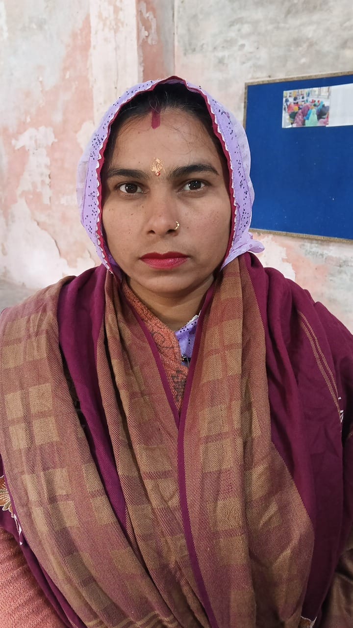 A woman weaving her destiny with needlework and thread, earning lakhs by making jackets