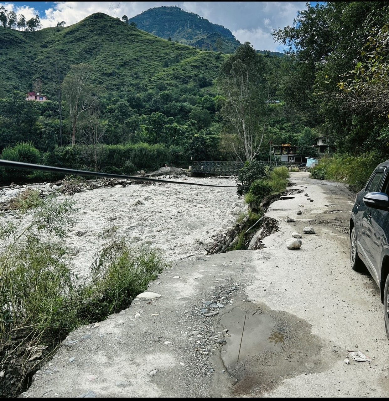 Demand raised for construction of a bridge at Dharopa on the Nithar-Bayal-Rampur road