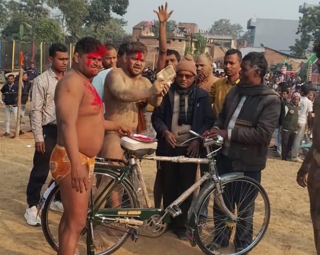 Indian wrestlers dominate in Nepal