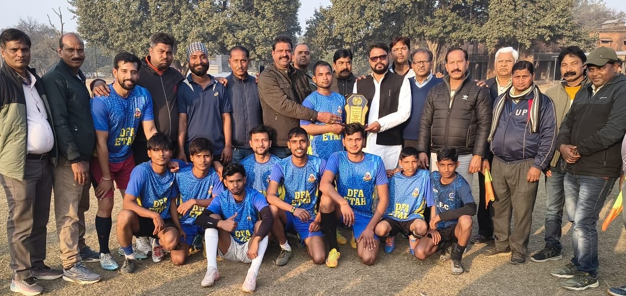 Etah emerged victorious after defeating Kasganj 3-0.