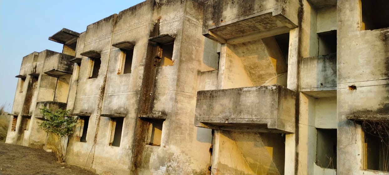Despite spending Rs 4.56 crore, 76 Kanshiram houses have remained incomplete for 15 years