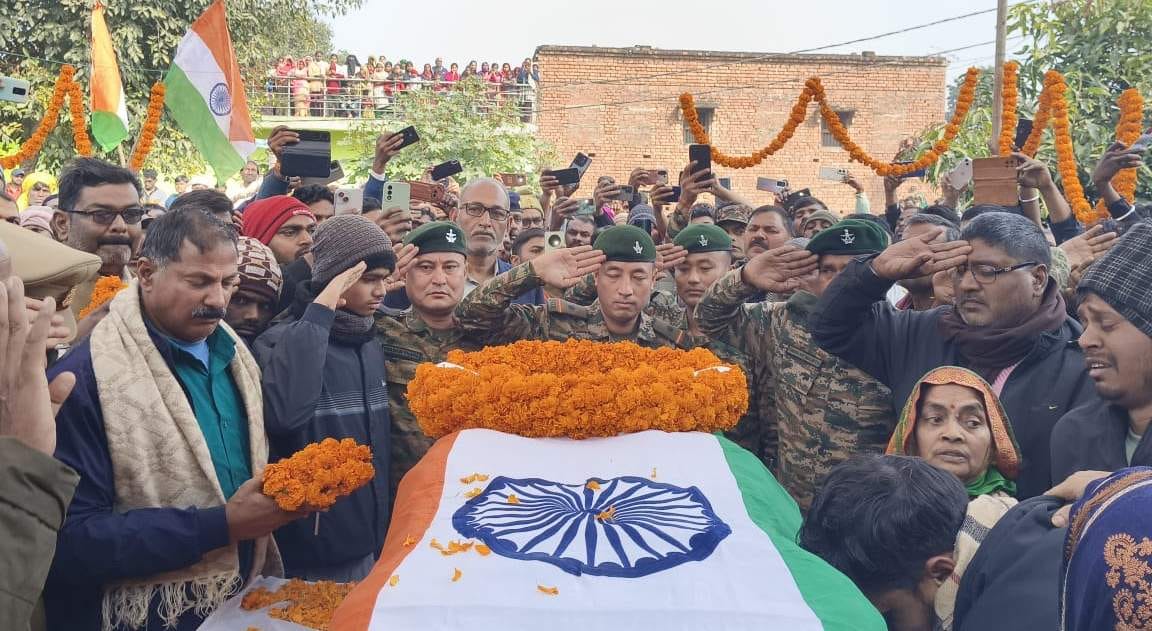Arvind was given a tearful farewell.