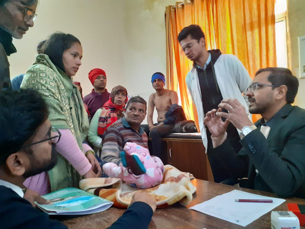 More than 200 orthopedic patients were examined at KD Hospital.