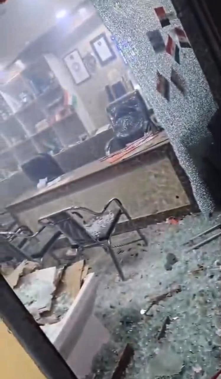 A tile showroom was attacked with a twine bomb for not paying a ransom of Rs 10 lakh, a case was registered