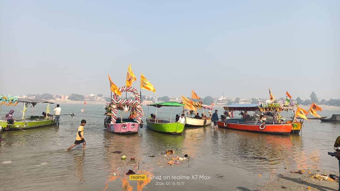 Thousands of devotees will gather at the banks of the Saryu River for a holy dip on Mauni Amavasya.