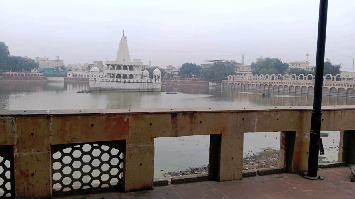 The circumambulation path is no longer safe due to broken railings: Dr. Rajkumar