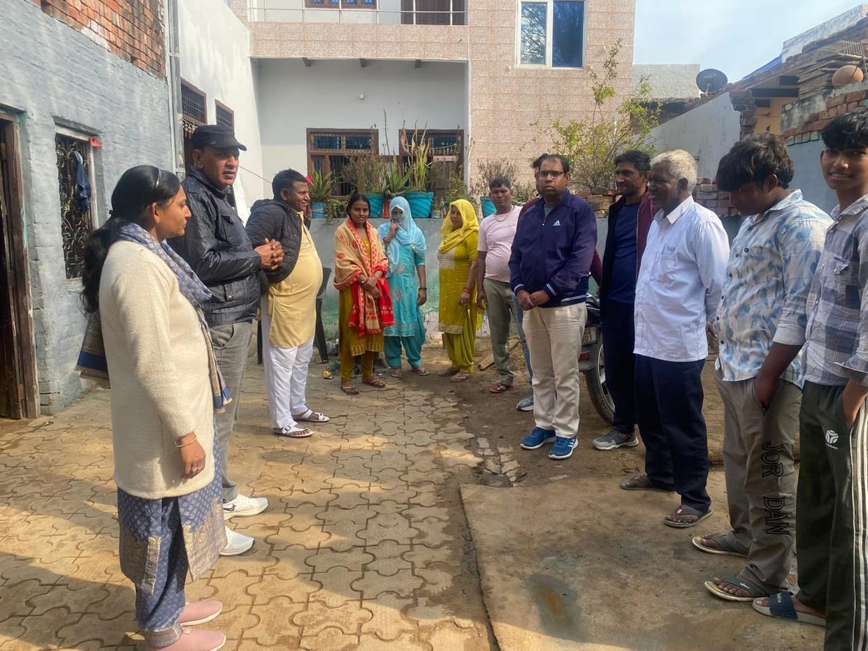 Villagers were made aware of the dangers of drug abuse.