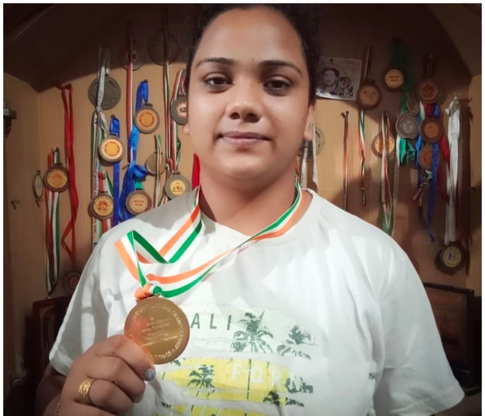 Muskan and Vanshika won medals in weightlifting and dragon boating.