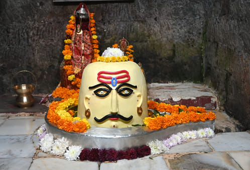 The Ekadas Rudri Shiva Temple in Kaithal, carved from butter