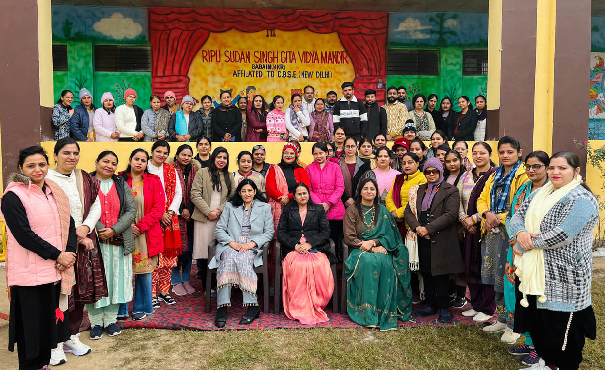 Training given to teachers on environmental studies
