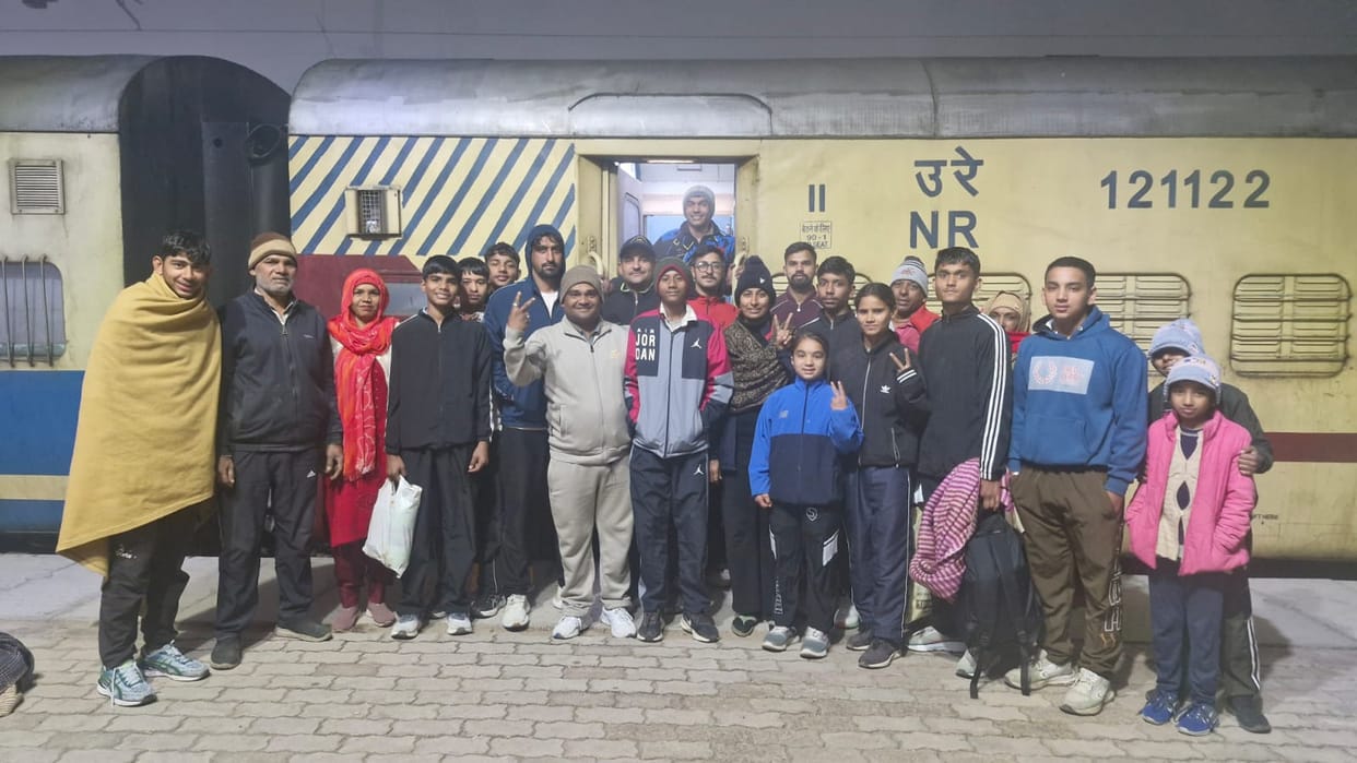 The team leaves for Bhubaneswar to play in the National Sub Junior Rugby Championship.