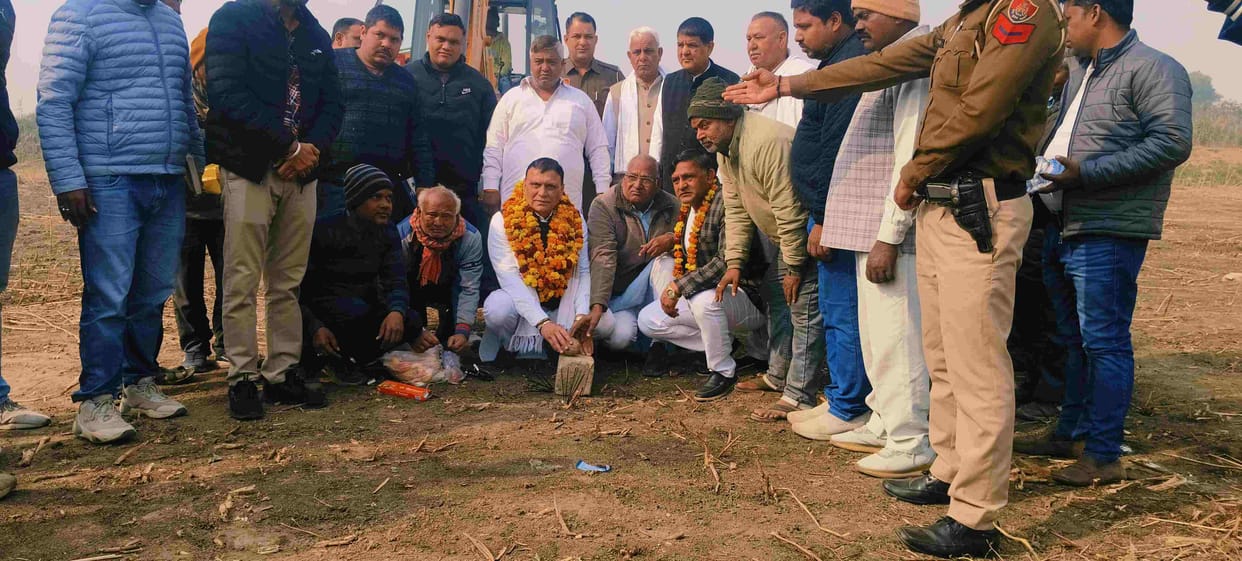 An STP will be constructed in Chhoturam Nagar at a cost of 23 crore rupees.