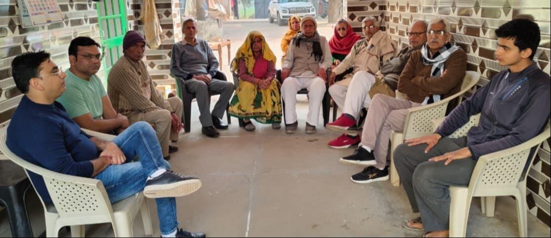 A havan was performed for the safety and return of the captain's son stranded in Iran.
