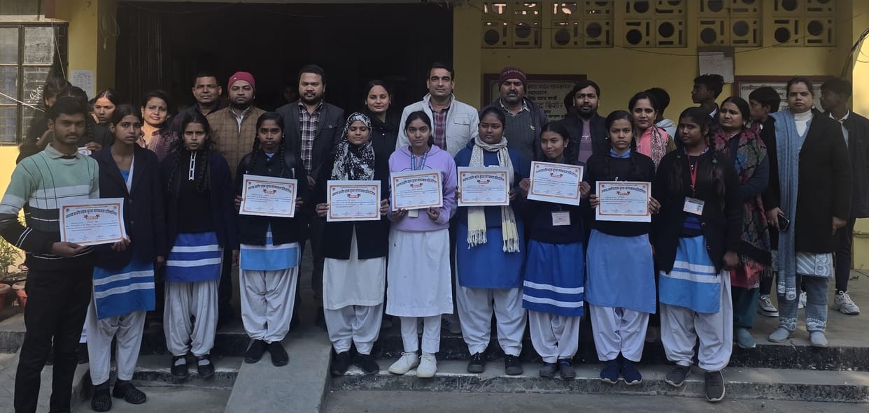 Priyanka wins the painting competition and the speech competition.