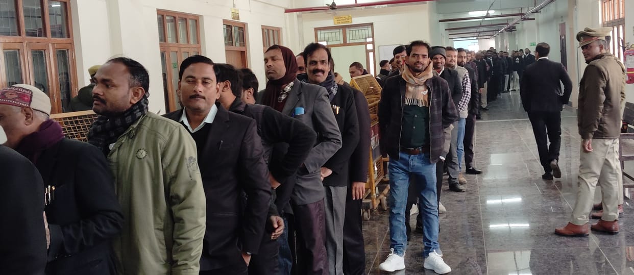 80 percent of lawyers cast their votes in the Bar Council elections