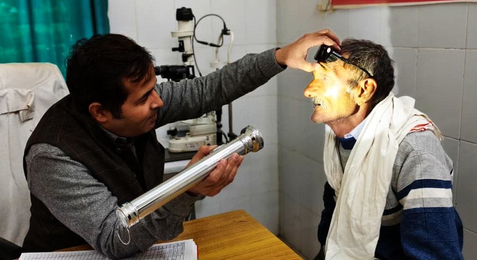 The number of eye surgeries increased in winter.