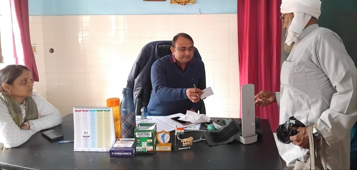 Specialist doctors were absent from the public health fair