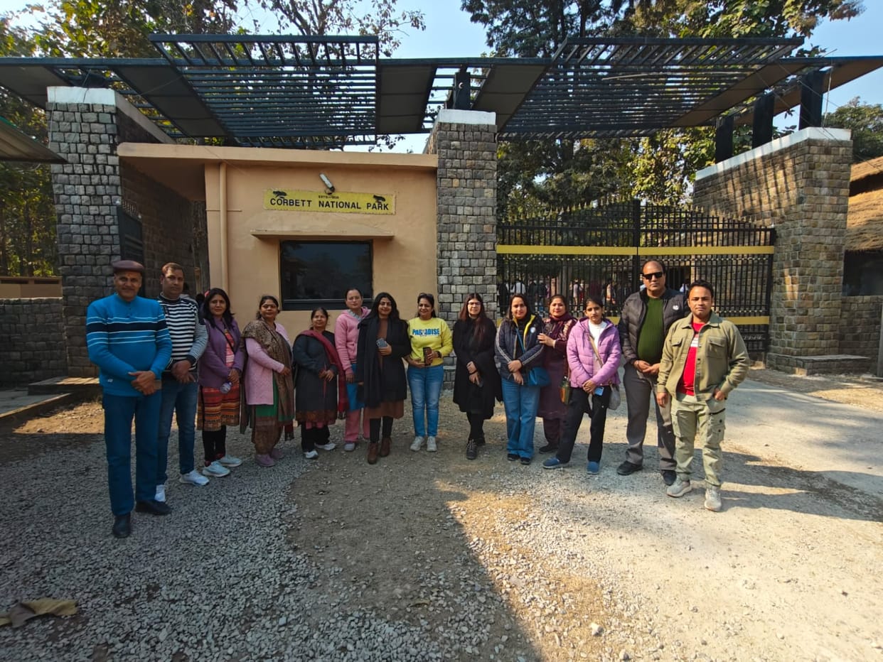 22 teachers were taken on a tour of Nainital.