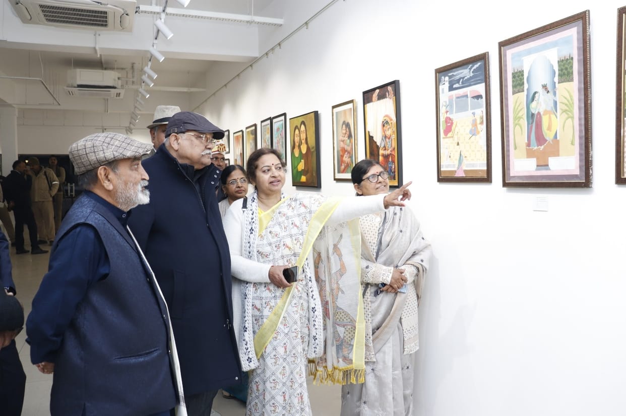 The struggle of a woman's life is depicted in the exhibition