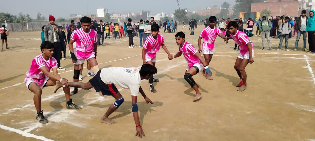 Dadraul and Jalalabad emerged as winners in Kabaddi.