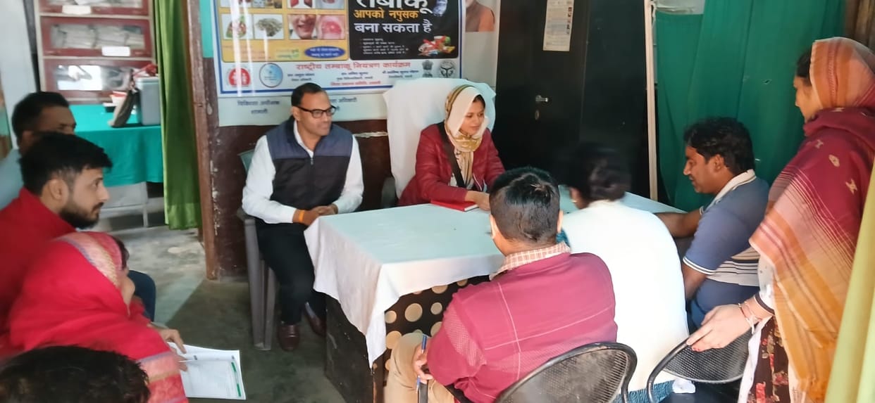 Health fairs were crowded with patients suffering from cold.