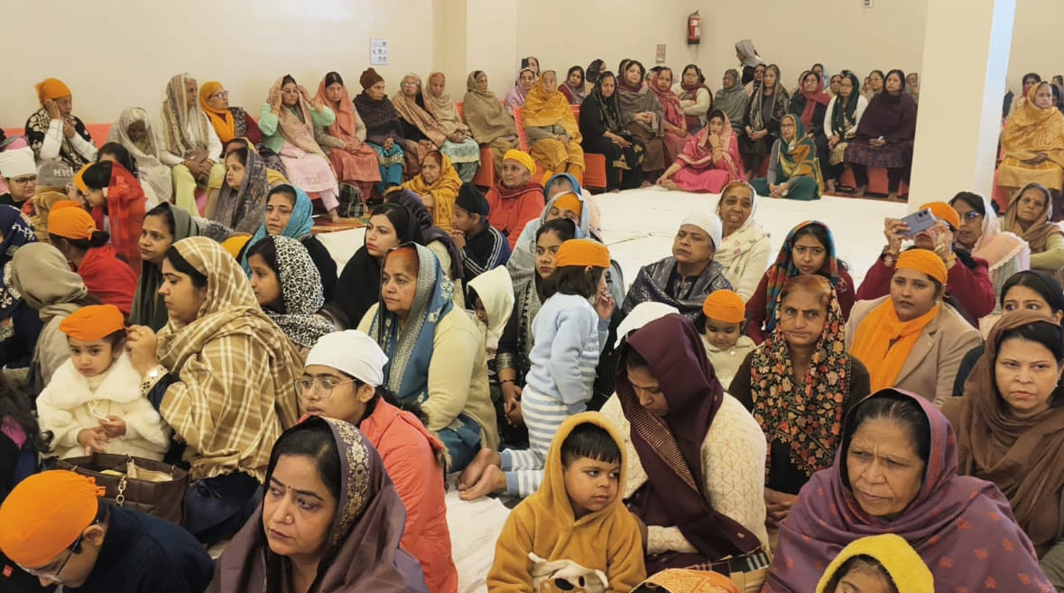 Sukhmani Sahib was recited at Punjabi Bhawan.