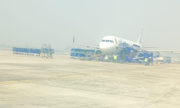 flight diverted to lko