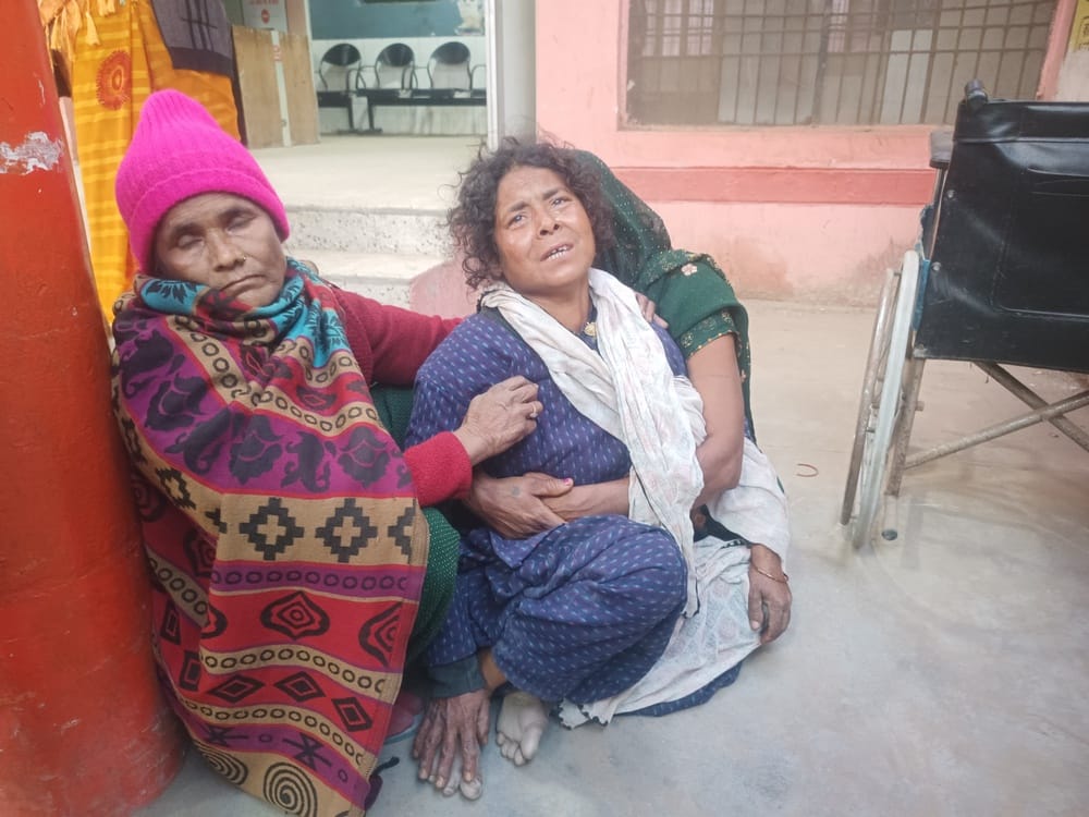 A young woman died after being attacked by a leopard in Maharajganj.