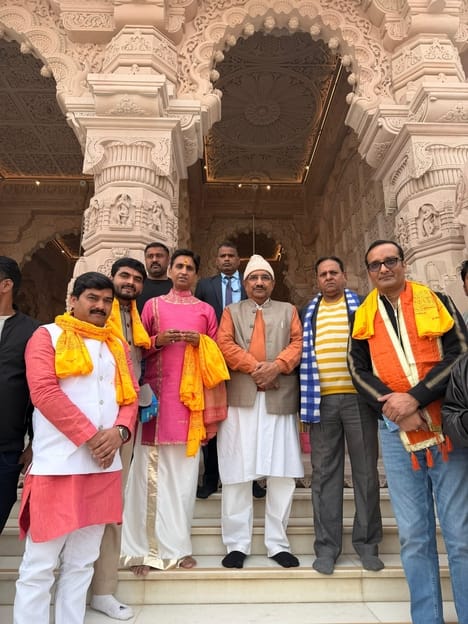 We are fortunate to have witnessed the installation of Ram Lalla in the grand temple