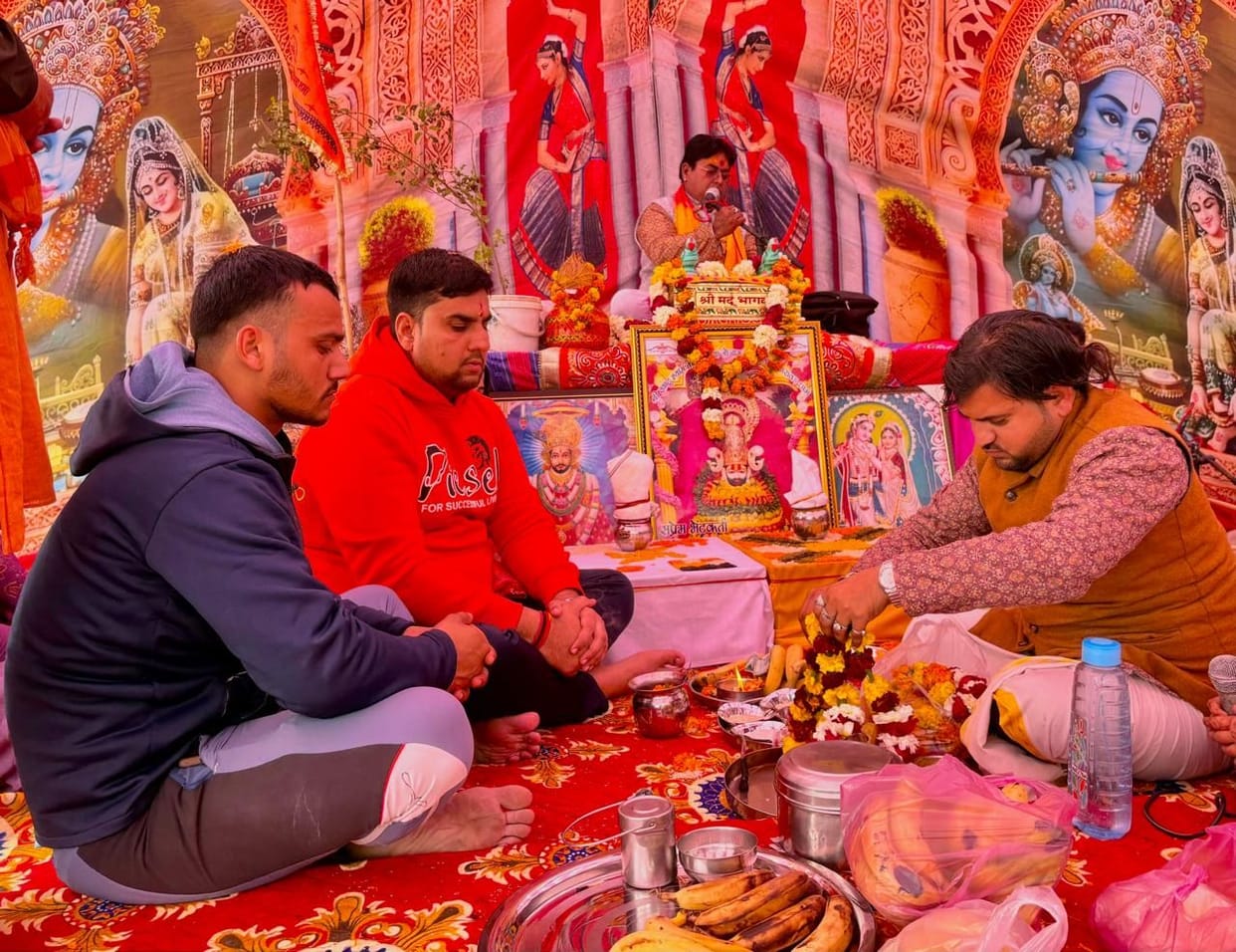 Srimadbhagavat Katha narrated in Kharavar