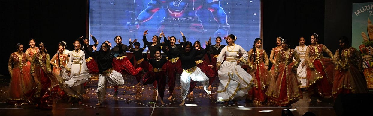 Children mesmerized with their cultural performances